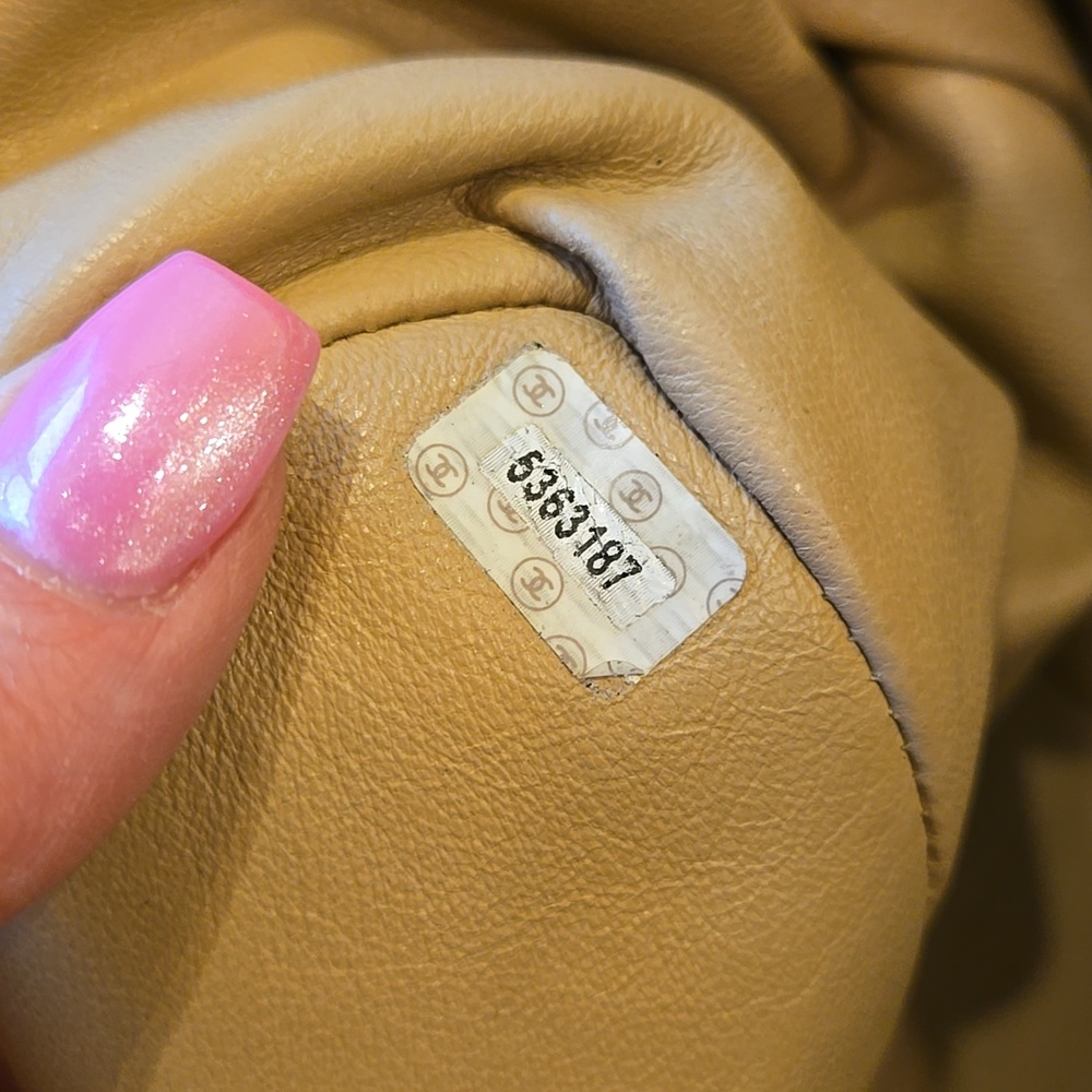 Chanel Lambskin Leather Tote Bag - Picture 12 of 14